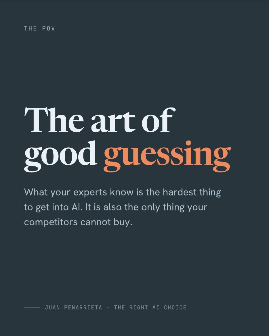 The art of good guessing, slide 1 of 11